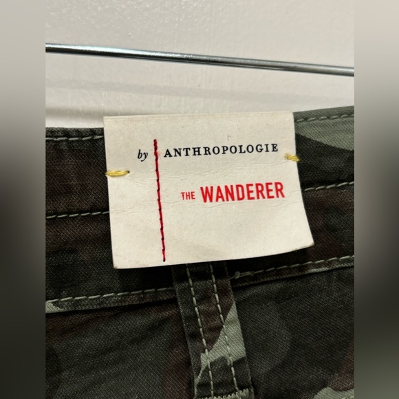 NWT Anthropologie Wanderer Camo pants. Size 28 - Picture 6 of 12